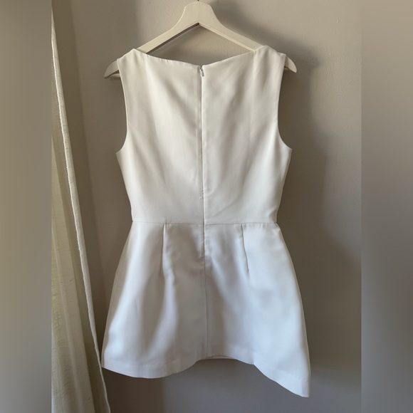 Amanda Uprichard Banco Dress in Ivory - Picture 3 of 5